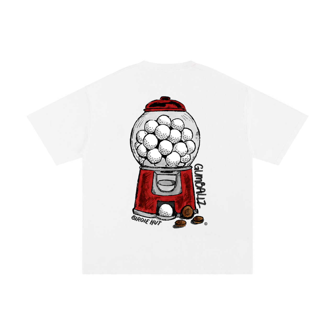Gumballz T-Shirt White