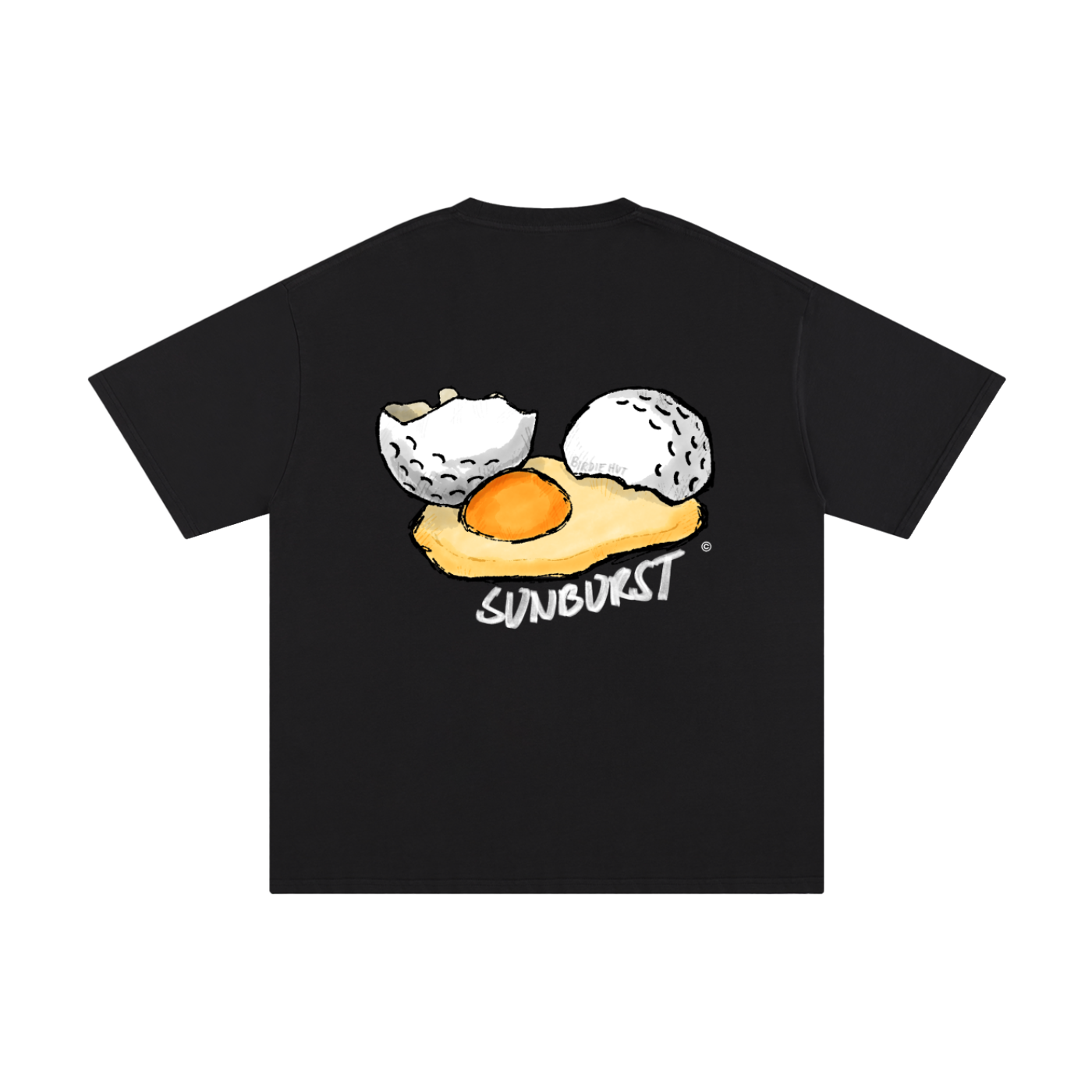 Sunburst T-Shirt Black